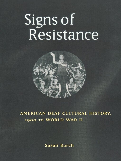 Title details for Signs of Resistance by Susan Burch - Available